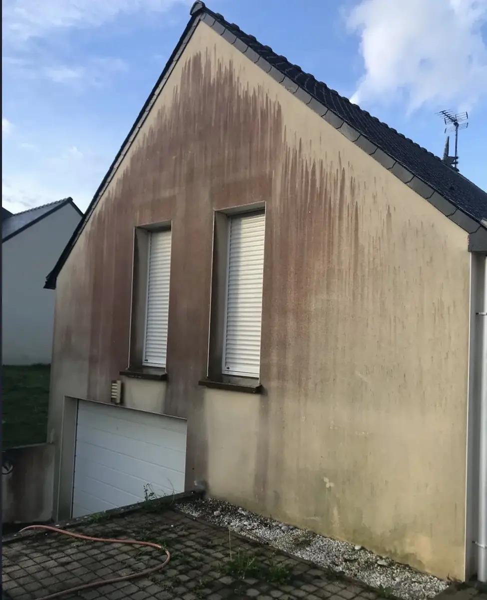 Façade avant ravalement