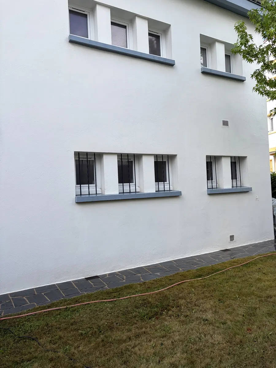 Nettoyage de façade terminé