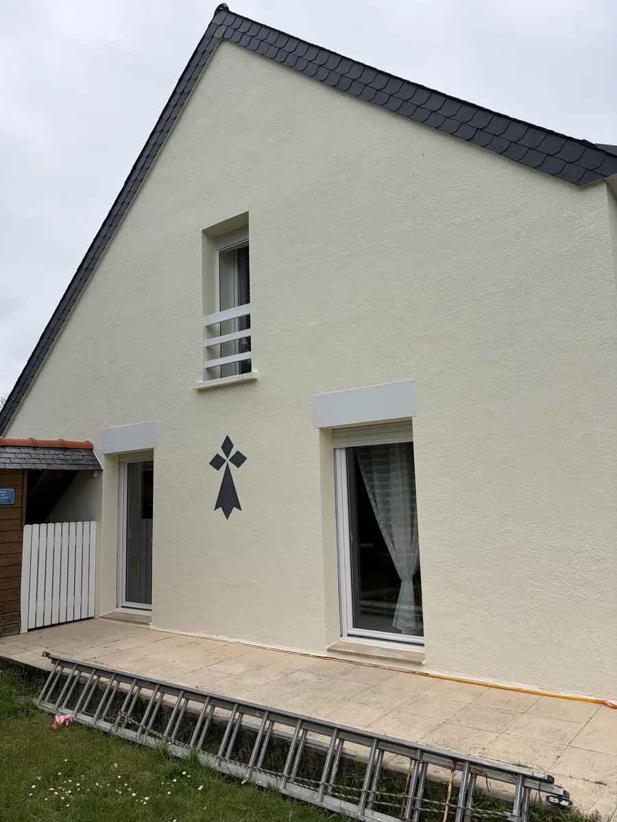 Pignon rénové